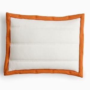 Off Hours Collaboration, King Sham Set, Renaissance Terra Cotta West Elm Bedding